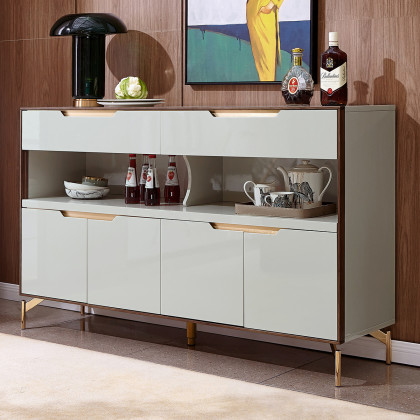 简约现代备餐柜家用大容量储物柜餐厅家具餐边柜127307