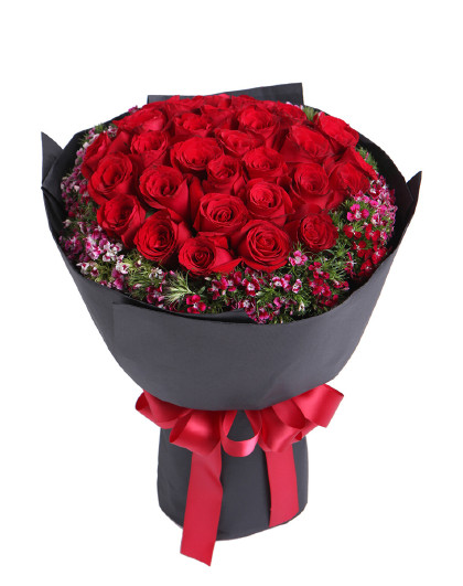 你好珍贵-玫瑰花鲜花女朋友爱人闺蜜情人节浪漫生日礼物