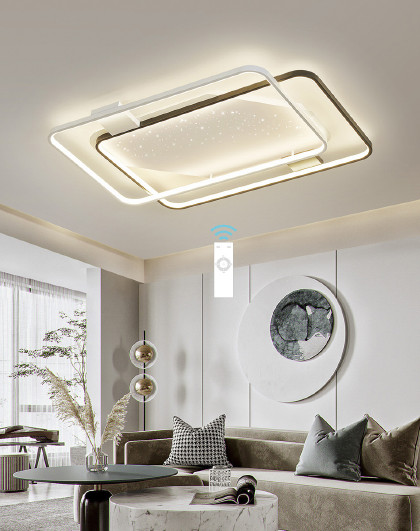 客厅灯全铜led吸顶灯温馨浪漫卧室灯北欧轻奢2021新款灯具