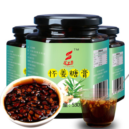 苏兰亭怀姜糖膏枇杷膏红枣黑糖枸杞姜茶冰糖秋梨膏组合