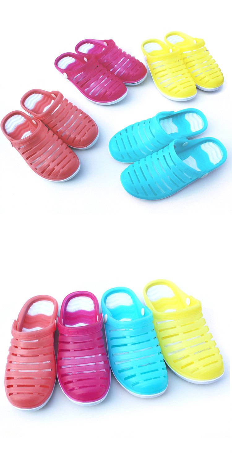 多款可选亲子成人洞洞休闲室内外家居凉拖鞋