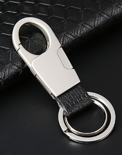 汽车钥匙扣车载钥匙圈环腰挂式合金高档男女士钥匙扣挂件汽车用品