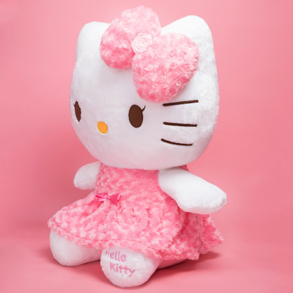 hello kitty毛绒玩具 可爱小公主凯蒂猫公仔