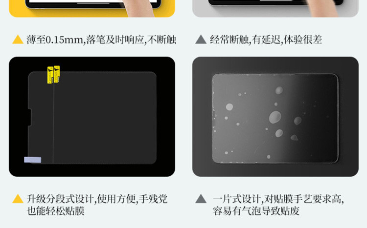 ipad类纸膜ipadair4/3平板贴膜ipad2018/19/20/21/10.2mini钢化膜