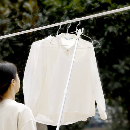 伸缩撑衣杆 家用衣叉杆晾衣杆丫叉挑衣杆收衣架取衣棍叉子