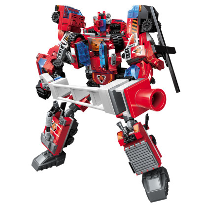 兼容乐高积木男孩玩具拼装玩具变形机甲机器人模型6-12岁礼物