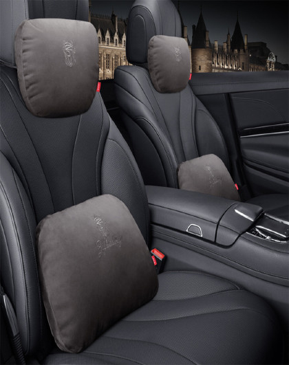 汽车头枕奔驰迈巴赫头枕适配奥迪宝马颈枕四季通用座椅靠车载枕头