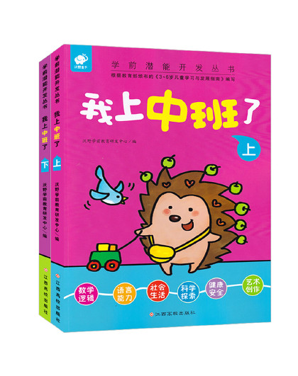 宝宝早教书思维游戏训练幼儿园书2-4-5-6岁幼儿图书儿童书