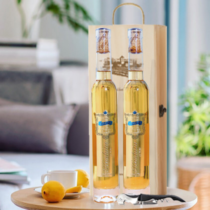 首页 >卡诗图>年货礼盒装冰酒冰白葡萄酒甜型红酒多支可选香槟杯甜红