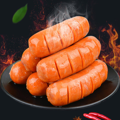 奥尔良风味火山石烤肠30根36斤脆骨肠地道肠早餐热狗肠肉肠