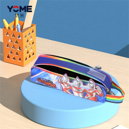 小学生儿童笔袋铅笔盒男女笔盒大容量铅笔袋潮幼儿园奥特曼文具盒