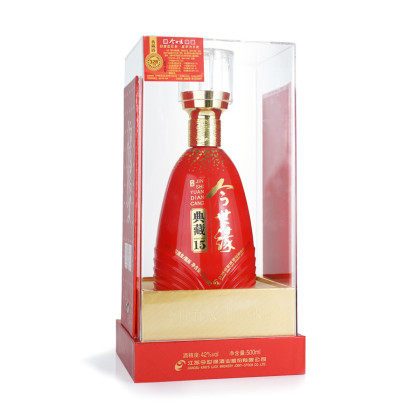 典藏15浓香型白酒42度500ml2中高端婚宴喜宴用酒