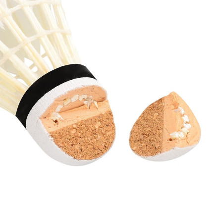 红双喜羽毛球稳定耐打训练级羽球鹅毛鸭毛材质 n402(12只装)