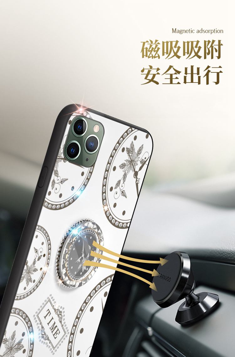 磁吸指环适用iphone12promax苹果12创意手机壳11防摔保护套xsr