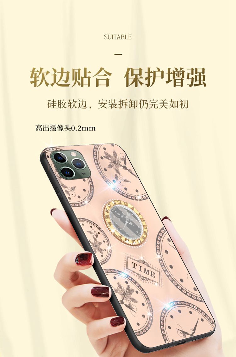 磁吸指环适用iphone12promax苹果12创意手机壳11防摔保护套xsr