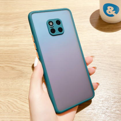 华为mate20pro肤感纯色新款潮牌网红超薄款全包硅胶防