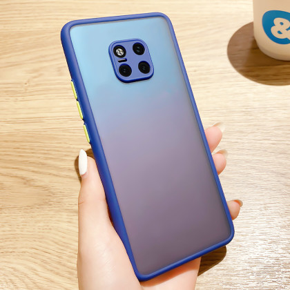 华为mate20pro肤感纯色新款潮牌网红超薄款全包硅胶防