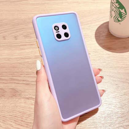 华为mate20pro肤感纯色新款潮牌网红超薄款全包硅胶防