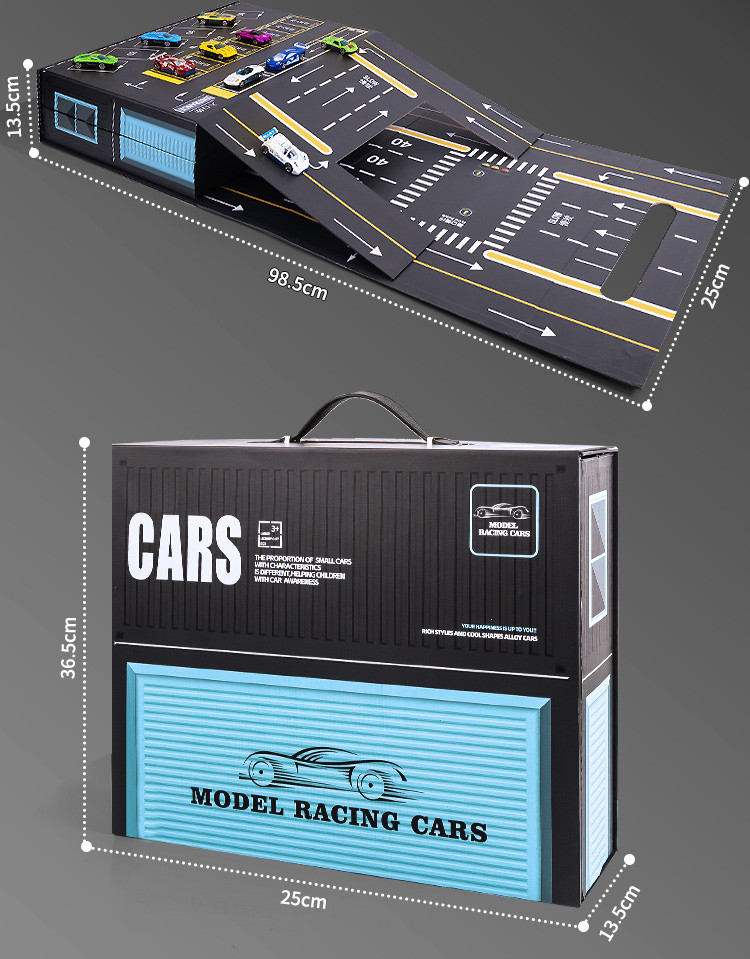 儿童豪华超大号合金小汽车礼盒装赛车模仿真惯性生日礼物男孩玩具