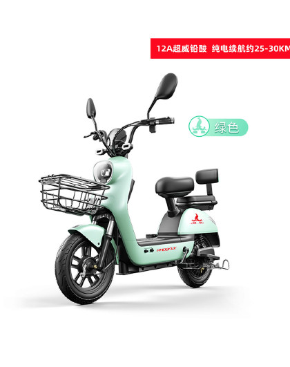 五羊电动自行车48v新国标代步电瓶车男女式电瓶车助力车