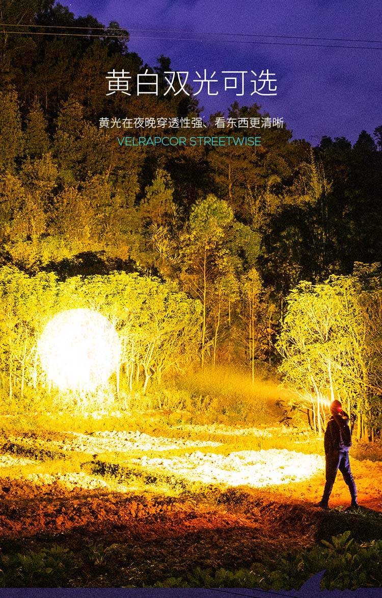 户外充电感应头灯强光远射钓鱼专用头戴灯高亮聚光防水头戴电筒