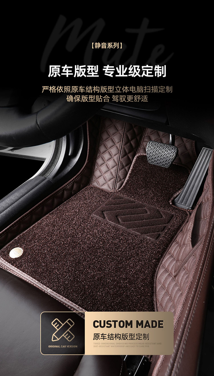 专用于宝马x1x2x3ix3x4x5x6x71系3系4系5系6系7系汽车脚垫全包围