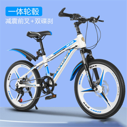 儿童山地自行车男孩18/20/22寸单变速青少年式中学生