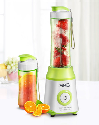 10秒速榨skg2070便携式榨汁机家用全自动多功能迷你果汁机榨汁杯料理