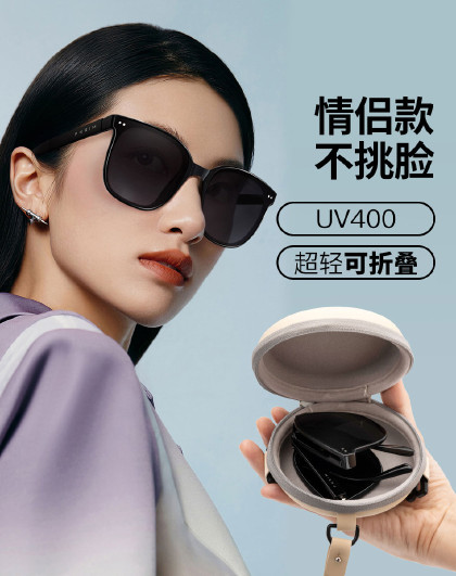 近视专用太阳镜夹片变色偏光墨镜防紫外线挂片驾驶开车专用夜视片