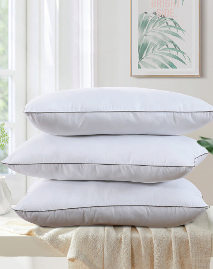 富安娜出品枕头中高低枕头学生枕芯护颈酒店枕头床上用品枕芯