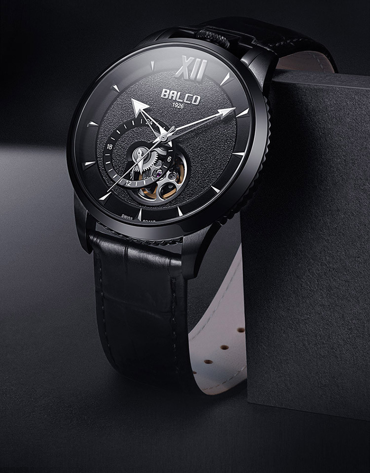 【爆款经典】拜戈瑞士品牌商务手表男气质学生经典机械手表送礼