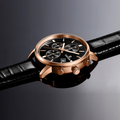 飞驰系列潮酷国潮三眼计时多功能运动手表学生男士石英5632