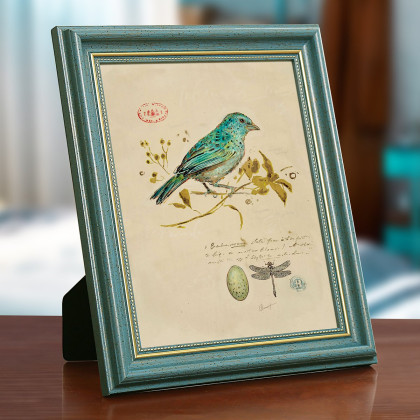 朗格创意欧式相框摆台相架6寸7寸10寸儿童像框复古美式相框