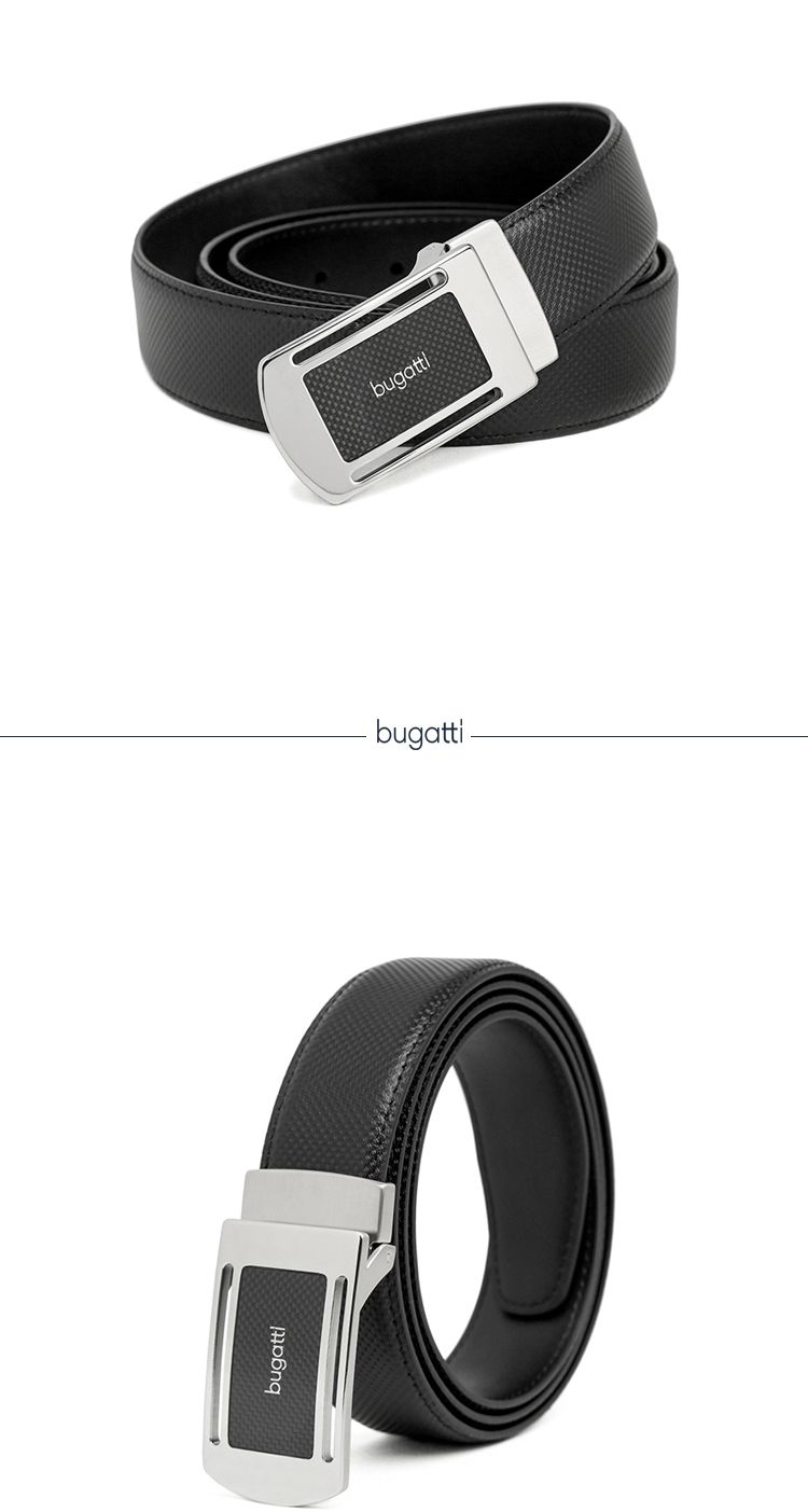 黑色牛皮商务休闲男士皮带