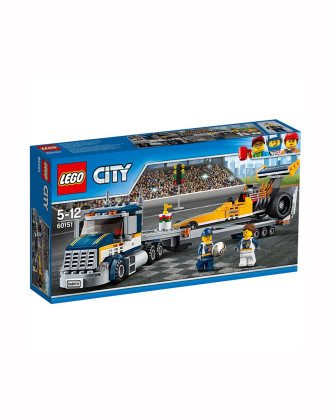 乐高高速赛车运输车