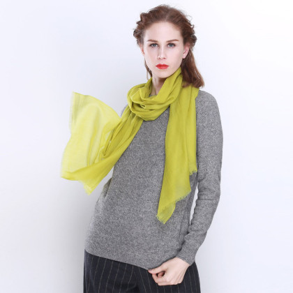 100%山羊绒200支双纱超大超揉超舒适女款披肩围巾两用长巾