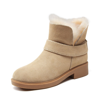 雪地靴女士棉鞋雪地靴女女款靴冬季女鞋短靴新款冬季女鞋平底女靴女士