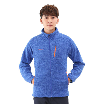 情侣款户外休闲加绒外套 舒适保暖男款抓绒衣