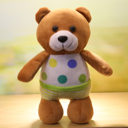 丹尼熊呆萌可爱25cm站姿小熊