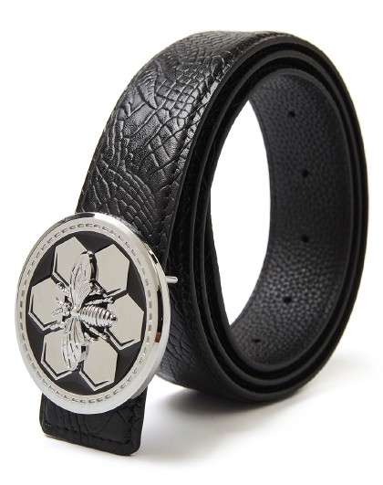 莱恩雷迪 商务休闲款合金钢皮带头耐磨轻奢皮带男式腰带