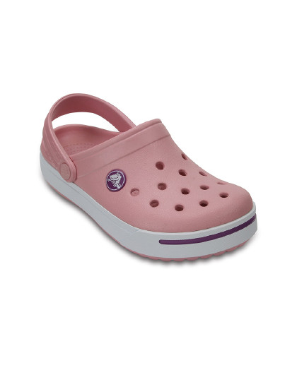 crocs卡骆驰童鞋伊莎贝拉花漾女儿童平底小凉鞋