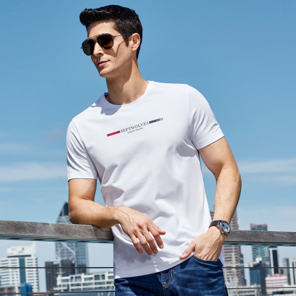 夏季新款男式t恤休闲短袖男士t恤男装