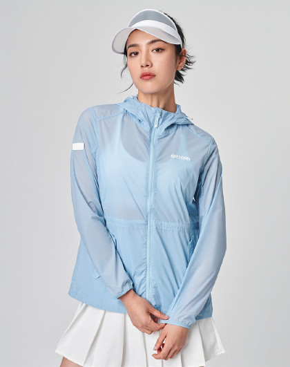 outdoor春夏 轻薄透气女款防晒皮肤衣