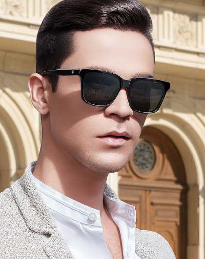 海伦凯勒眼镜男士款时尚猫眼潮流墨镜防紫外线偏光太阳镜