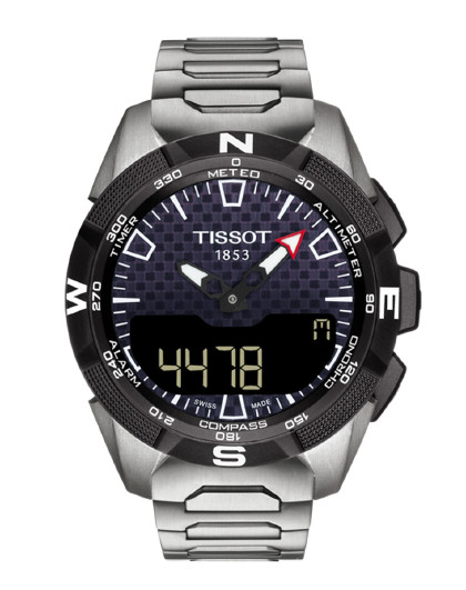 天梭竞速系列日期显示运动男士石英表