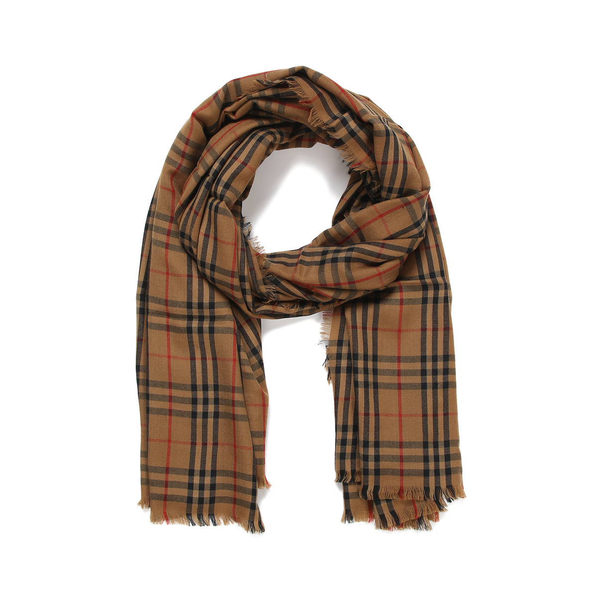 博柏利中性款围巾 条纹格子绅士淑女风羊绒羊毛防寒保暖围脖披肩