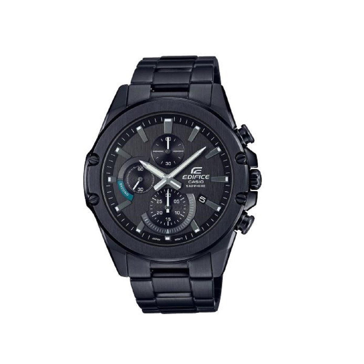 卡西欧 酷炫金属不锈钢表带男士手表 efr-s567dc