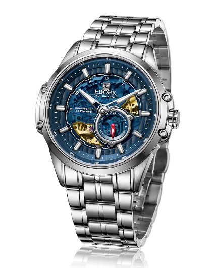 【专柜同款】探索者系列镂空男表男士机械手表1806