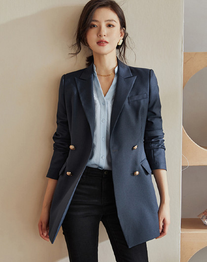 小香风格子西装外套女春秋装高级感休闲西服上衣