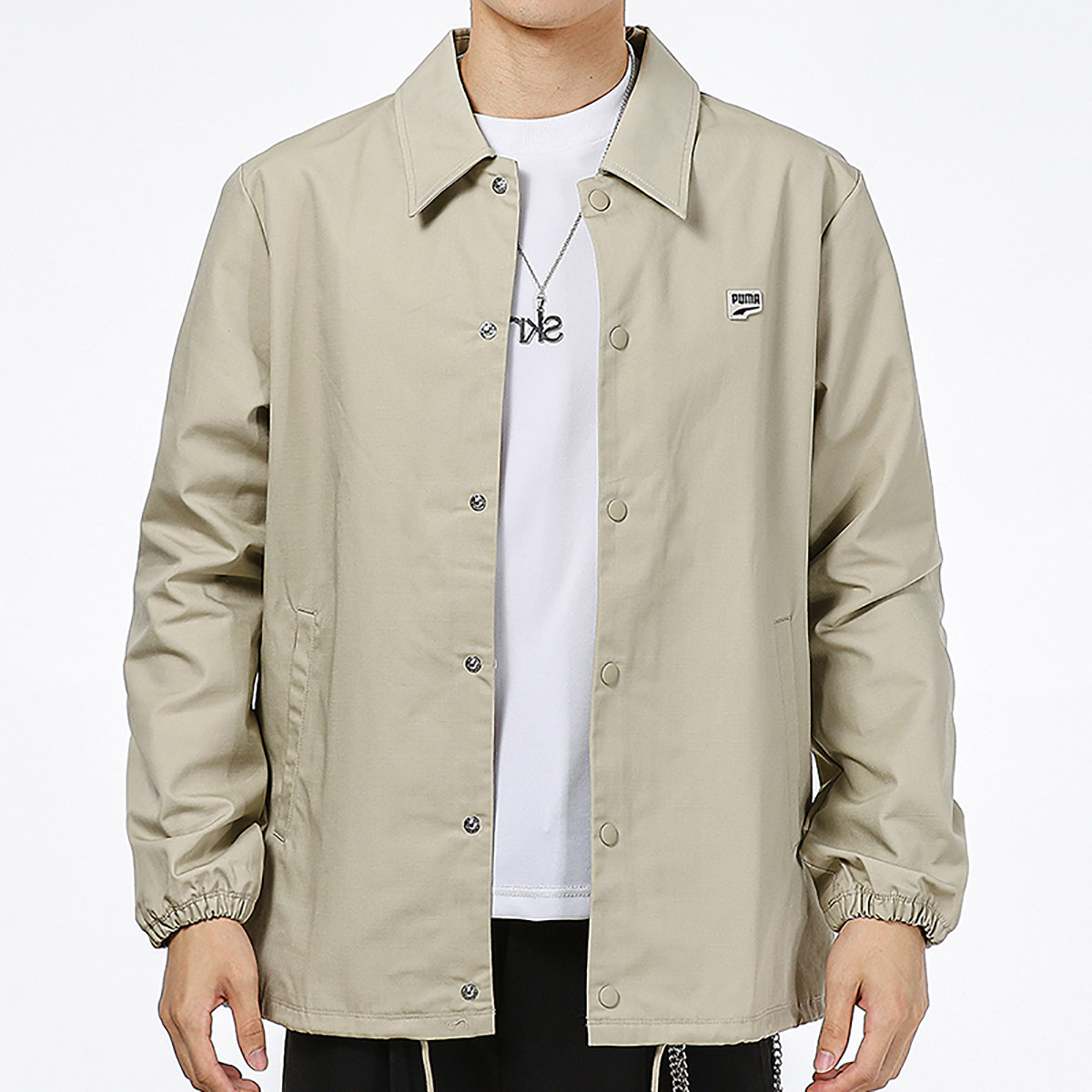 限尺码:puma 彪马 个性休闲风衬衫  53217242